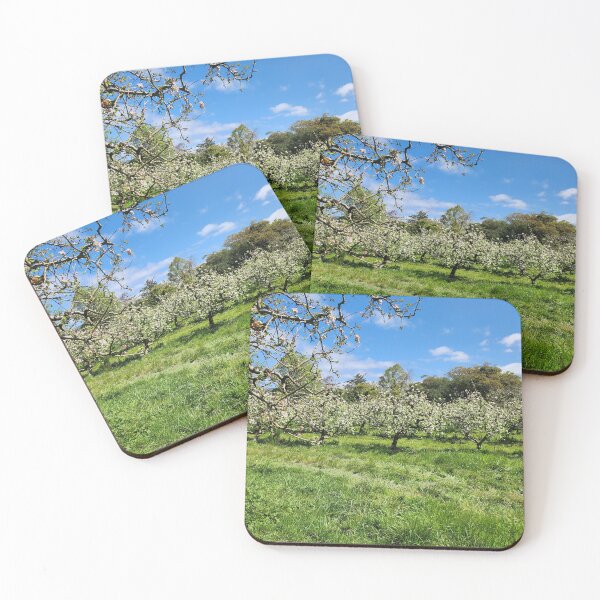 Item preview, Apple trees in full bloom designed and sold by Ram-studios.