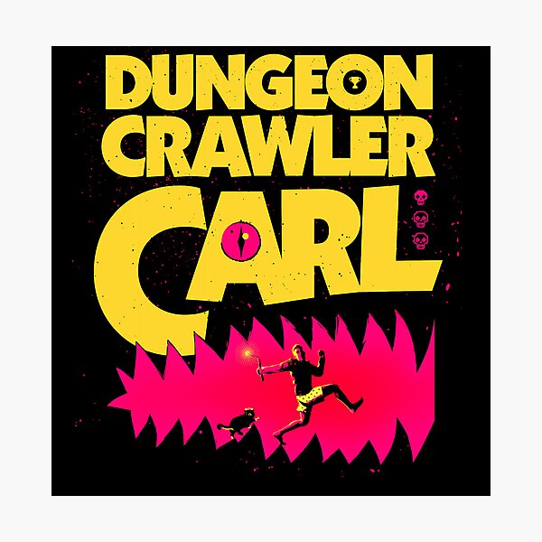 Item preview, Dungeon Crawler Carl (For Black Shirts) designed and sold by Lost In Shirts.