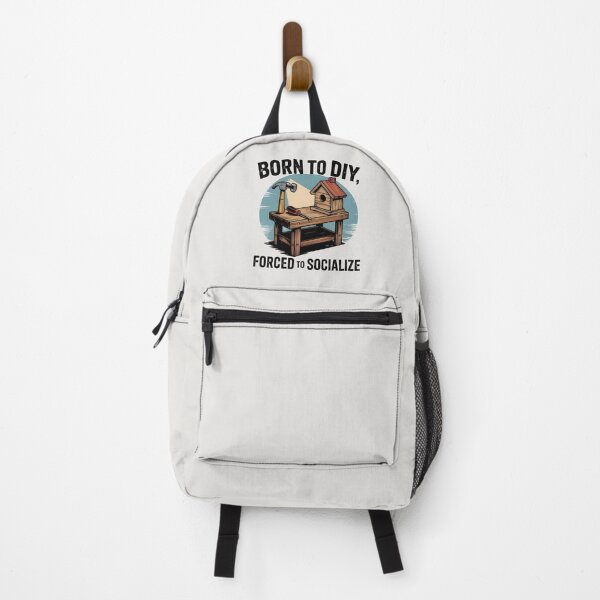 Item preview, Born to DIY, Forced to Socialize designed and sold by Jollys-ArtShop.