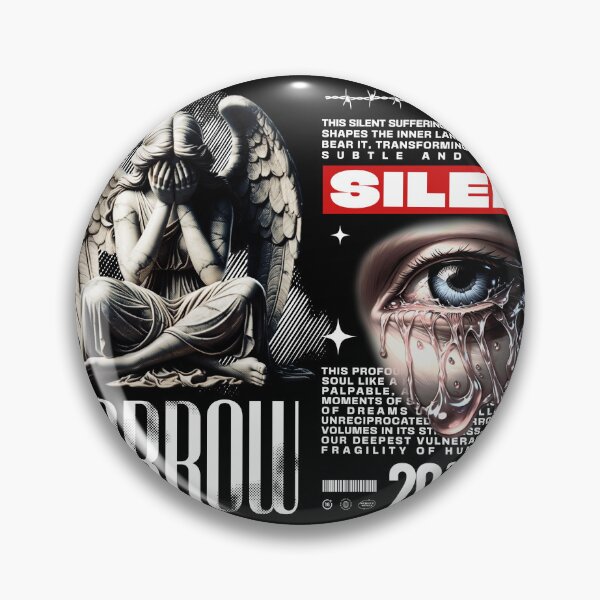 Item preview, Silent Sorrow – Unspoken Pain designed and sold by Not Hugo.