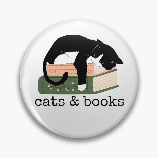 Item preview, Cats & Books designed and sold by LibraryCore.