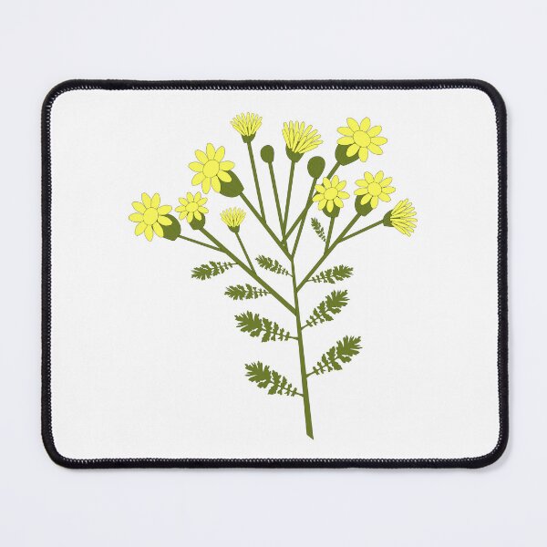 Item preview, Ragwort Flowers Digital Art designed and sold by naturegallery.