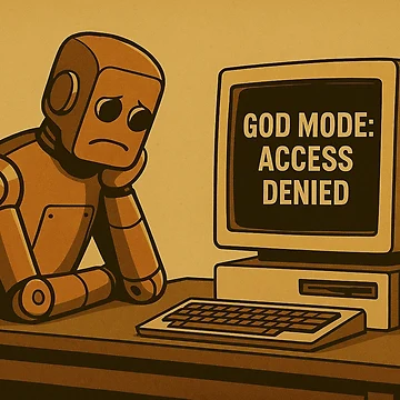 Artwork thumbnail, God Mode Disabled by LOGOSINTERIUM