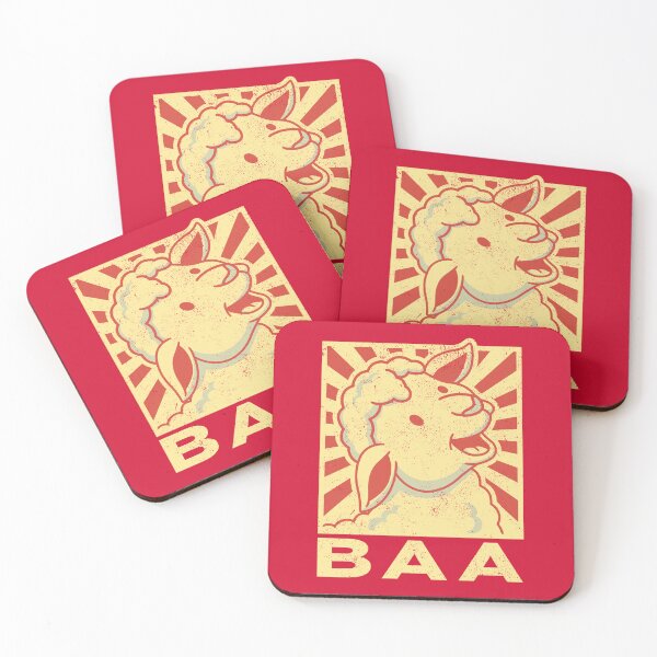 Item preview, Sheep BAA – Funny Retro Sheep  designed and sold by The Junto Shop.