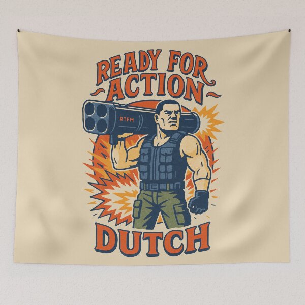Item preview, Tacticool Dutch: Primed for Action - "READY FOR ACTION" Rocket Barrage designed and sold by zzz888.