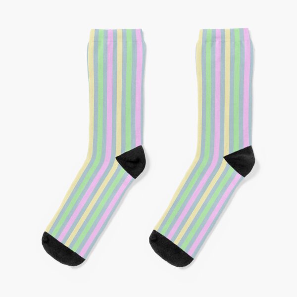 Item preview, Vertical pastel colors Stripes pattern designed and sold by cutecrazytshirt.