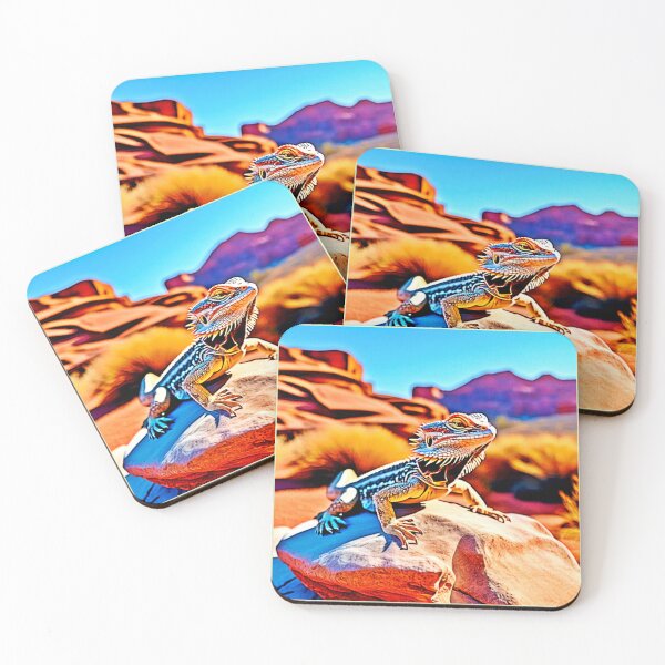 Item preview, Desert Dragon Lizard Design designed and sold by Health And Fitness Posts e-Store.