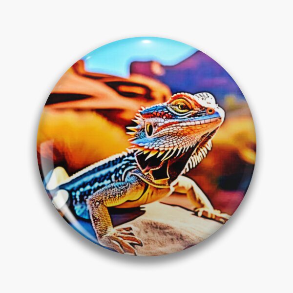 Item preview, Desert Dragon Lizard Design designed and sold by Health And Fitness Posts e-Store.