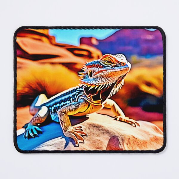 Item preview, Desert Dragon Lizard Design designed and sold by Health And Fitness Posts e-Store.