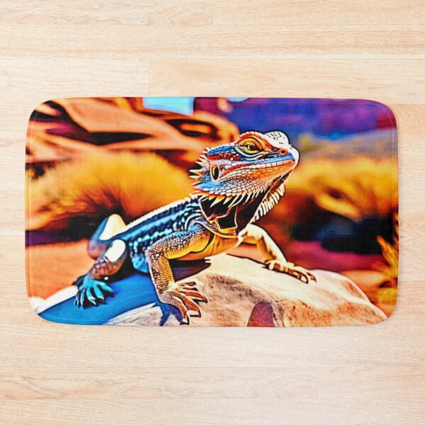 Item preview, Desert Dragon Lizard Design designed and sold by Health And Fitness Posts e-Store.
