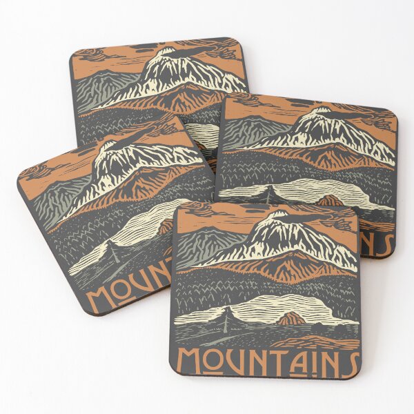 Item preview, Rocky Mountains Art designed and sold by IceEdgeStudio.
