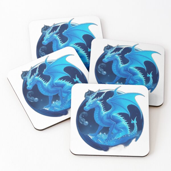 Item preview, Fantasy Art: The Ice-Breathing Dragon designed and sold by Digital Artisan.