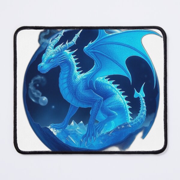 Item preview, Fantasy Art: The Ice-Breathing Dragon designed and sold by Digital Artisan.
