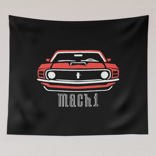 Item preview, Red 1970 Mach 1  designed and sold by TheArtOfCar.
