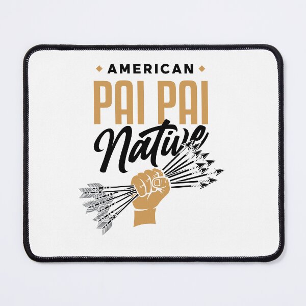 Item preview, AMERICAN PAI PAI NATIVE - Fist of Arrows - Indian Culture WHITE designed and sold by Darling DeDe.