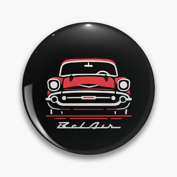 Artikelvorschau, 1957 Roter Chevy Bel Air entworfen und verkauft von TheArtOfCar.