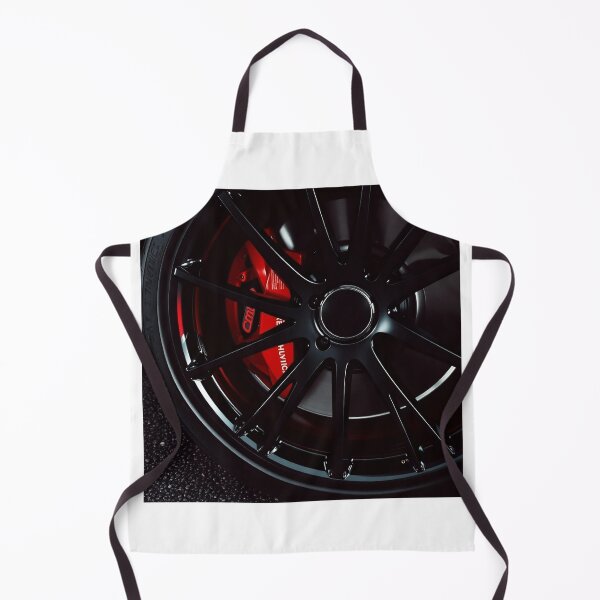 Item preview, Striking Black Rim with Bold Red Brake Caliper designed and sold by Digital Artisan.