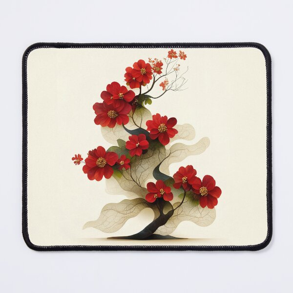 Item preview, Scarlet Ascent: A Crimson Floral Cascade designed and sold by bloorose.