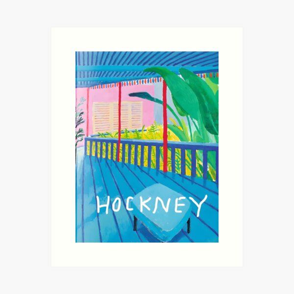 Aperçu de l'œuvre AFFICHE DE DAVID HOCKNEY créée et vendue par Ceremonials-.