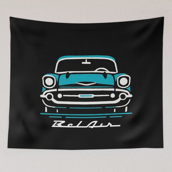 Item preview, Turquoise 57 Bel Air  designed and sold by TheArtOfCar.