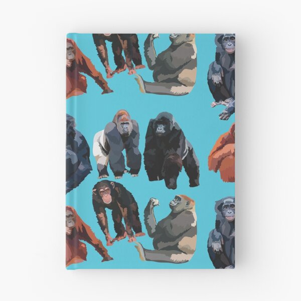 Item preview, A es de simio, grandes simios: chimpancés, gorilas, orangutanes, bonobos y primates humanos. designed and sold by PrettylittlepastelUk.