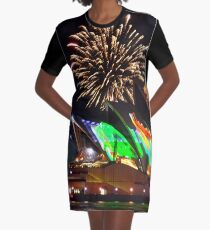 And then there were firworks Graphic T-Shirt Dress