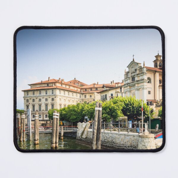 Item preview, View of landing deck at Bella island at Lake Maggiore, Stresa, Piedmont, Italy. designed and sold by SoulEchoesPhoto.