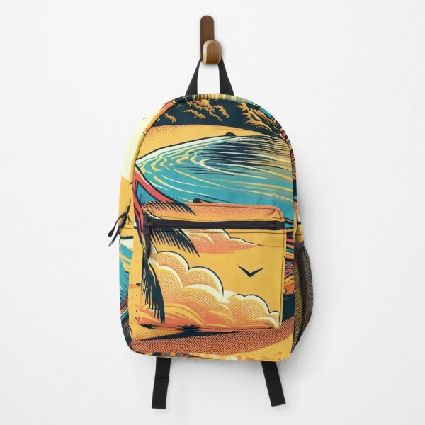 Item preview, AI-Designed Sunset with Comic-Style Boat in West Java – Perfect for Beach Lovers and Nature Enthusiasts designed and sold by knalpot-design.