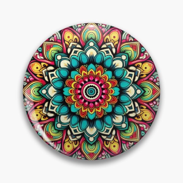 Item preview, colorful mandala desighn designed and sold by Dogandesighn.