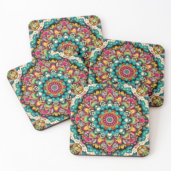 Item preview, colorful mandala desighn designed and sold by Dogandesighn.