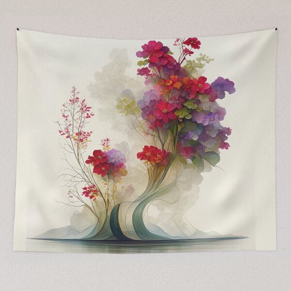 Item preview, Harmonic Bloom: A Symphony of Floral Hues designed and sold by bloorose.