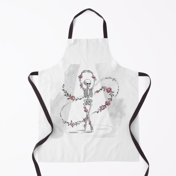 Item preview, Dancing skeleton with roses designed and sold by ATOTI.