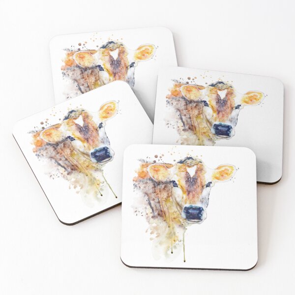 Item preview, Rustic Cow Portrait designed and sold by caracatita75.