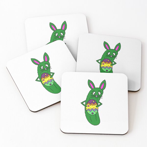 Item preview, Cute Easter Humor Dill Pickle designed and sold by Sartoris Art.