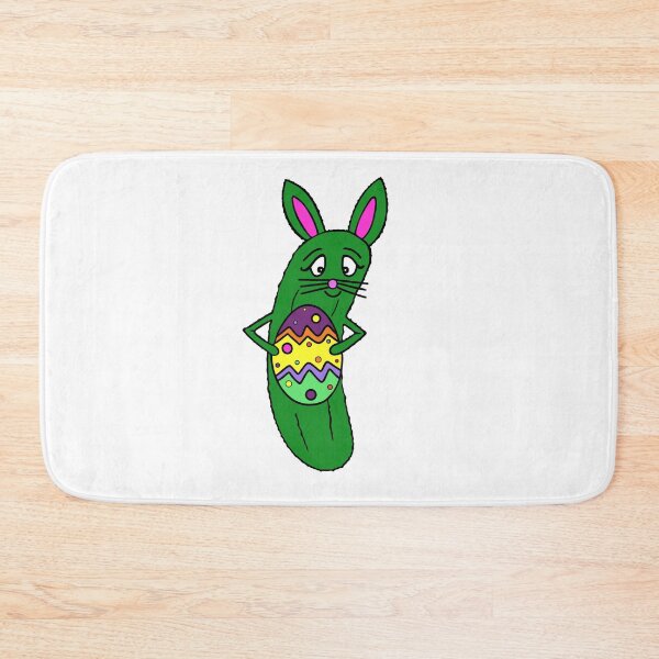 Item preview, Cute Easter Humor Dill Pickle designed and sold by Sartoris Art.