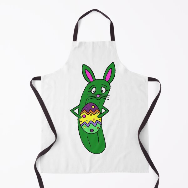 Item preview, Cute Easter Humor Dill Pickle designed and sold by Sartoris Art.