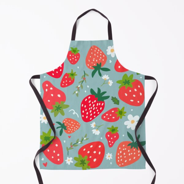 Item preview, Whimsical strawberry patch designed and sold by Gigigle.