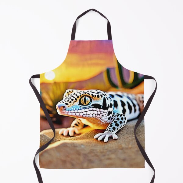 Item preview, Leopard Gecko Desert Design designed and sold by Health And Fitness Posts e-Store.