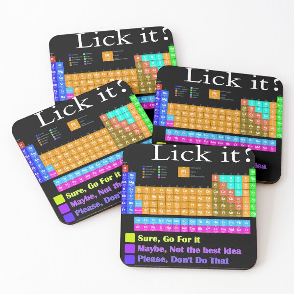 Item preview, Can I Lick It Periodic Table designed and sold by BroMed SHOP.