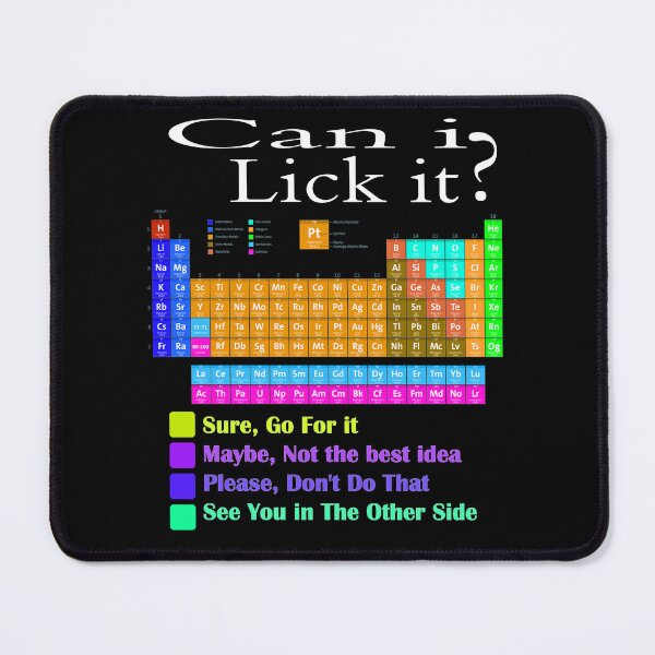 Item preview, Can I Lick It Periodic Table designed and sold by BroMed SHOP.