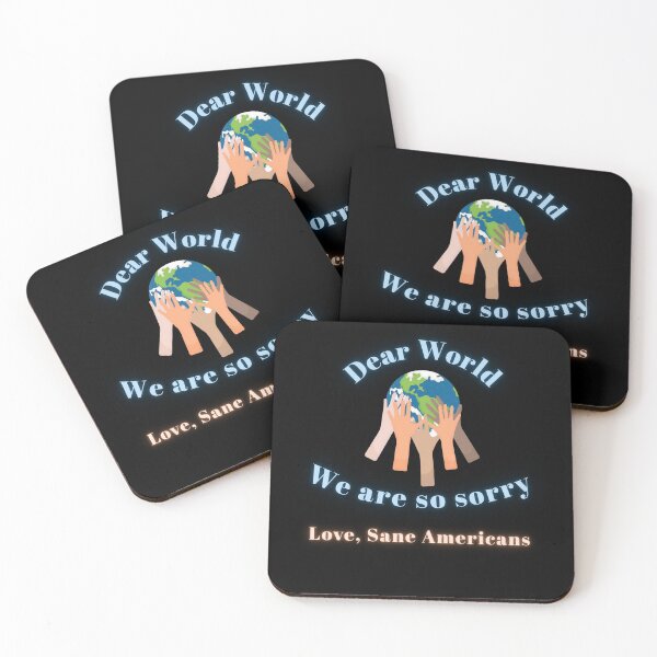 Item preview, Dear world we are so sorry designed and sold by SayItLoudTees.