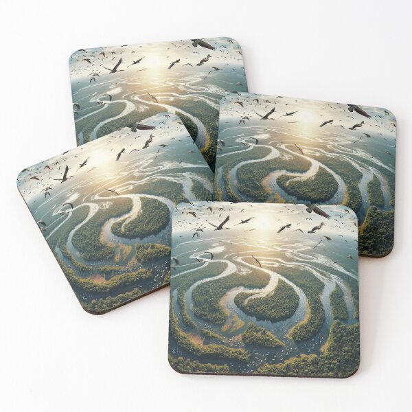 Item preview, Flight Over the Amazon designed and sold by MiracleDesignsTR.