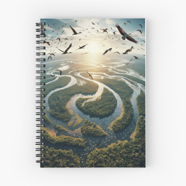 Item preview, Flight Over the Amazon designed and sold by MiracleDesignsTR.