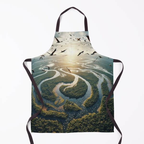 Item preview, Flight Over the Amazon designed and sold by MiracleDesignsTR.