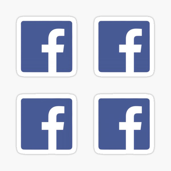 Item preview, Facebook Icons - Large Planner Stickers designed and sold by GwenSnow.