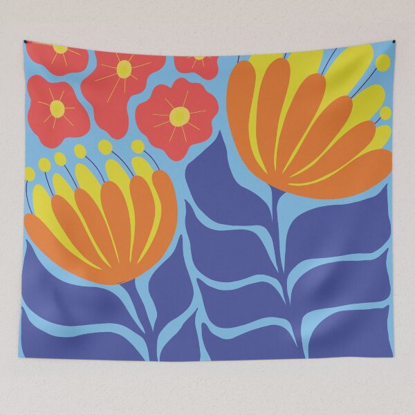 Item preview, Flower Market Lisbon - Botanical Print Collection designed and sold by Jackie.Bloom.