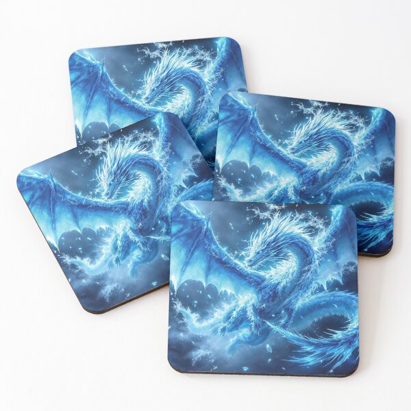 Item preview, The Ice-Breathing Dragon: A Fantasy Vision designed and sold by Digital Artisan.