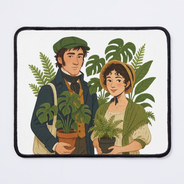 Item preview, Pride & Prejudice & Plants designed and sold by Flashy Flamingo.