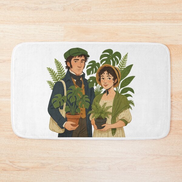 Item preview, Pride & Prejudice & Plants designed and sold by Flashy Flamingo.