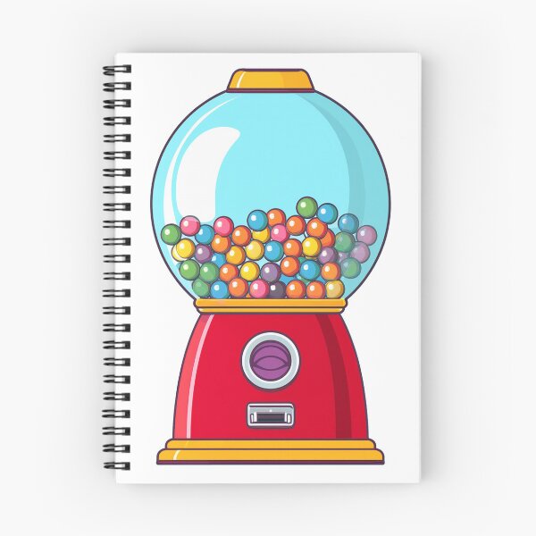 Item preview, Candy Gumball machine fun sticker designed and sold by DesignPMG.